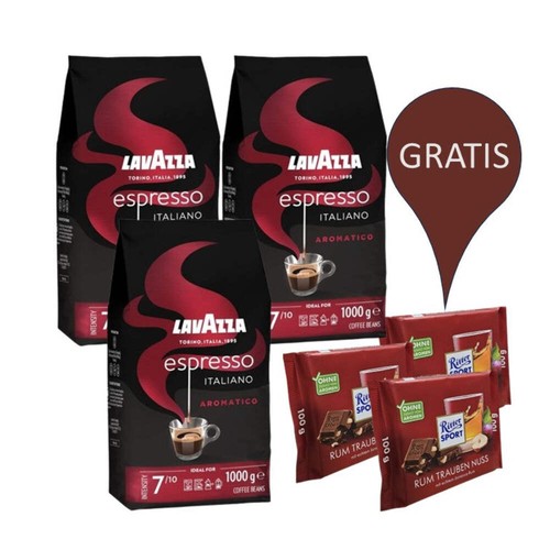 Lavazza espresso 1000g - 3x,